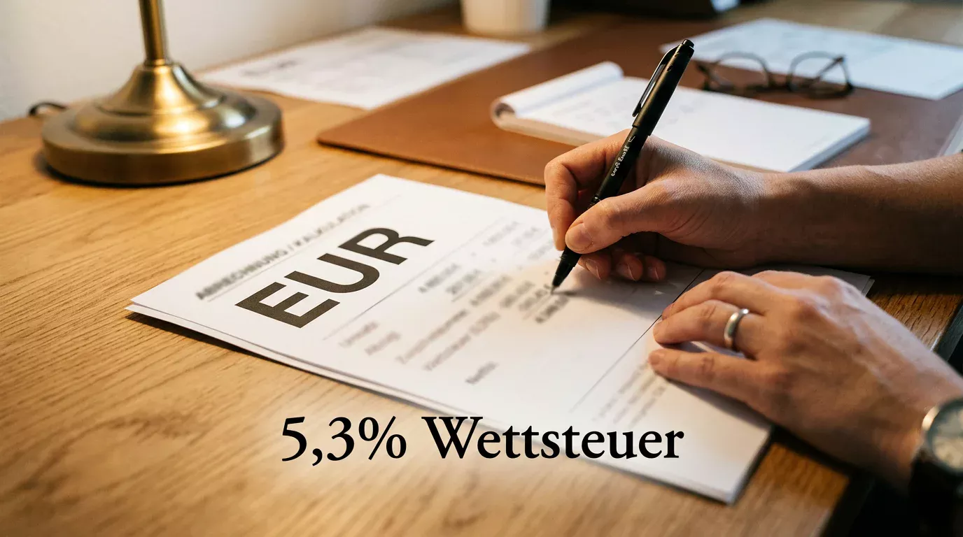 Tennis Wetten Steuern Deutschland – 5.3% Wettsteuer erklärt